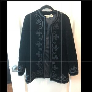 Vintage Gloria Sachs Velvet Jacket